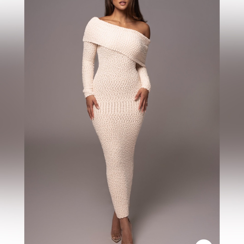 Knit maxi dress